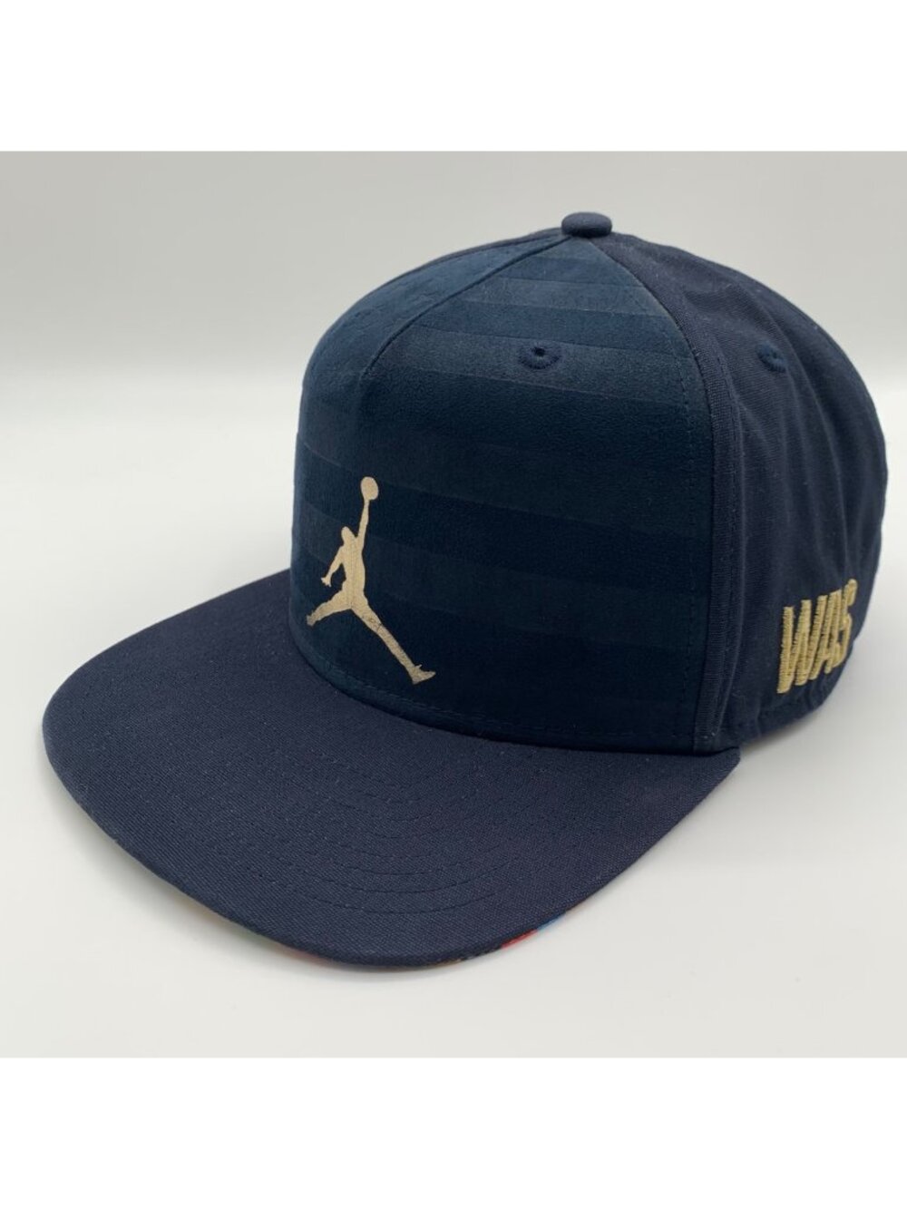 Jordan True Washington Navy Blue Patriotic Snapback Hat